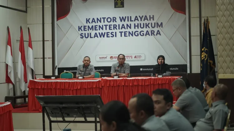 Kemenkum Sultra Matang Tindaklanjut ZI