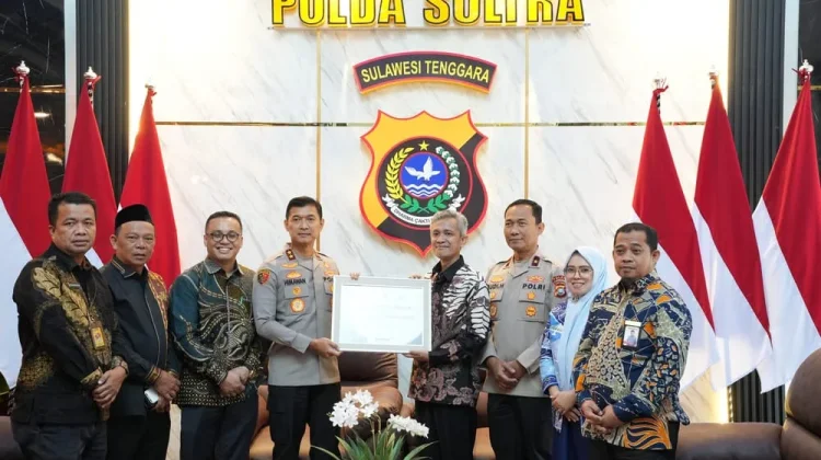 KPU-Bawaslu Sultra Perkuat Sinergi dengan Polda