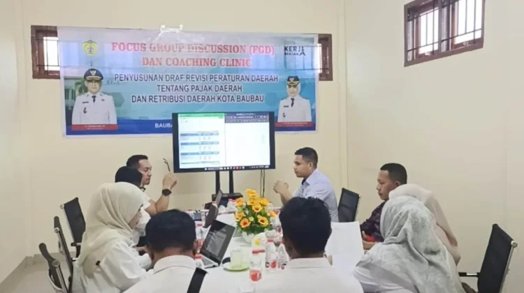 Kemenkum Sultra Berikan Pemahaman Tarif Retribusi kepada Lima OPD Baubau