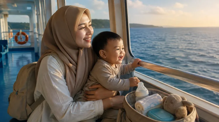 Naik Kapal Laut Bersama Bayi? Siapkan Hal Ini