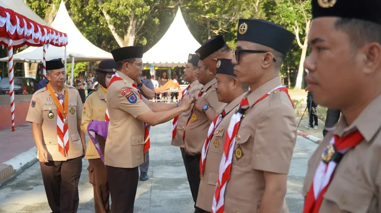 Bupati Konawe Tekankan Peran Pramuka dalam Menyiapkan Generasi Emas 2045