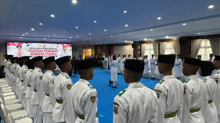 49 Paskibraka Sultra Mantapkan Kesiapan jelang Upacara HUT RI