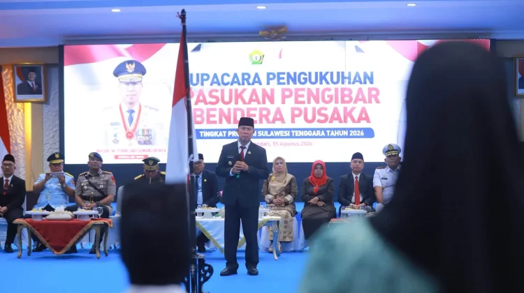 Gubernur Sultra Siapkan Bimbel Gratis bagi Paskibraka ke Akmil