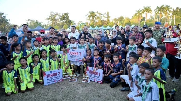 HUT ke-81 RI di Kendari Diisi Olahraga dan Layanan Publik