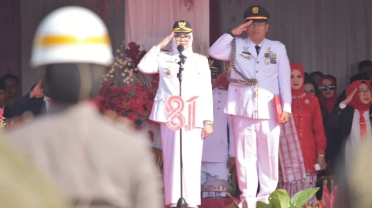 Wali Kota Kendari Pimpin Upacara Hut ke 81 Tingkat Kota Kendari
