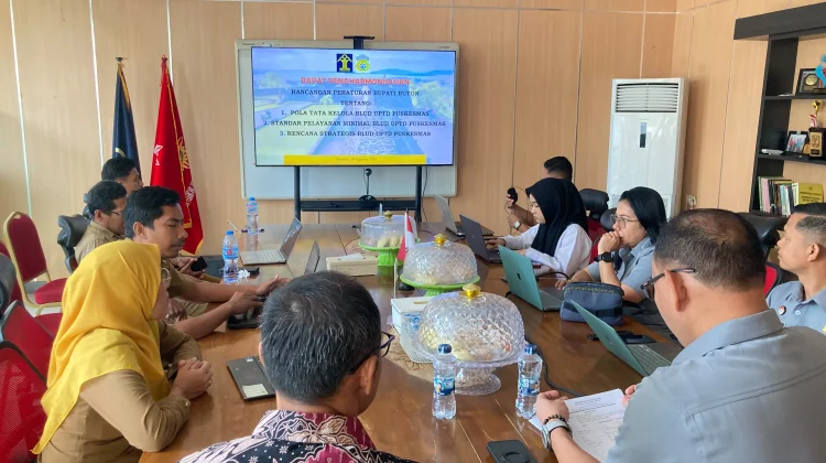 Kemenkum Sultra Harmonisasi Raperbup Buton tentang Standar Pelayanan Puskesmas