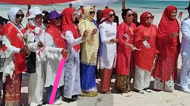 Bupati Buteng Hadiri Pembentangan Bendera Merah Putih 1.000 Meter