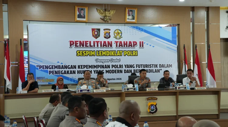 Sespim Lemdiklat Polri Gelar Penelitian di Polda Sultra