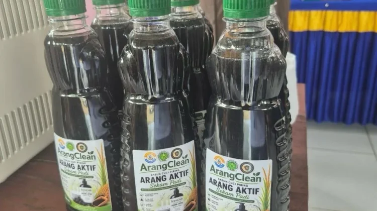 ITK Avicenna Ubah Limbah Sekam Padi menjadi Sabun Cuci Piring Bernilai Ekonomi