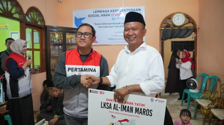 Pertamina Sulawesi Semarakkan HUT ke-81 RI melalui Fun Riding dan Baksos