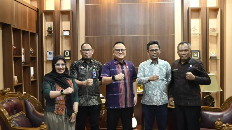 Kakanwil Kemenkum Sultra Terima Kunjungan Ketua DPRD Buton Selatan