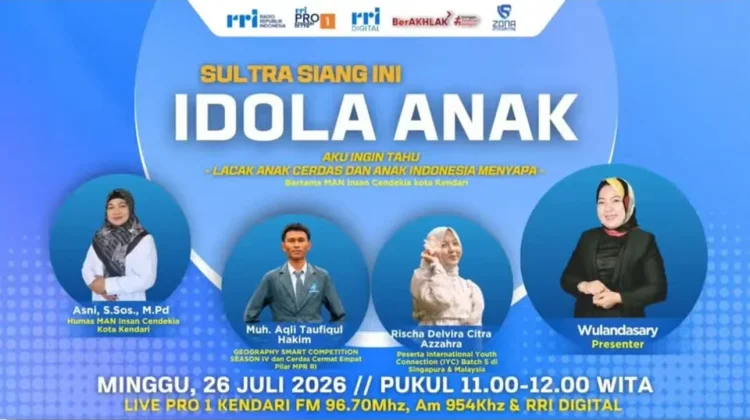 Idola Anak Cerdas Indonesia: Prestasi Pelajar Kendari Tembus Dunia