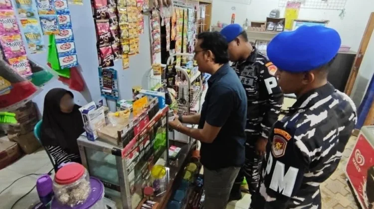 Operasi Pasar di Wakatobi, Ribuan Batang Rokok Ilegal Disita