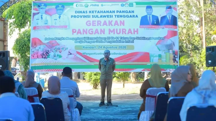 Gerakan Pangan Murah Sultra Tekan Harga dan Kendalikan Inflasi
