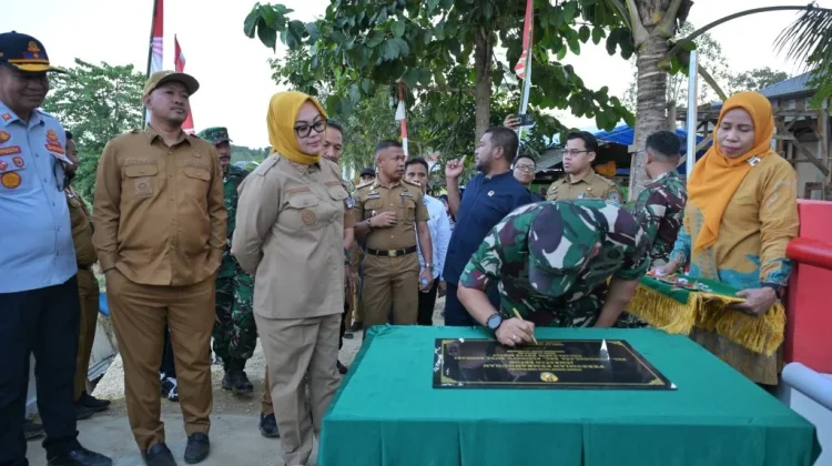 Dua Jembatan Garuda di Kota Kendari di resmikan