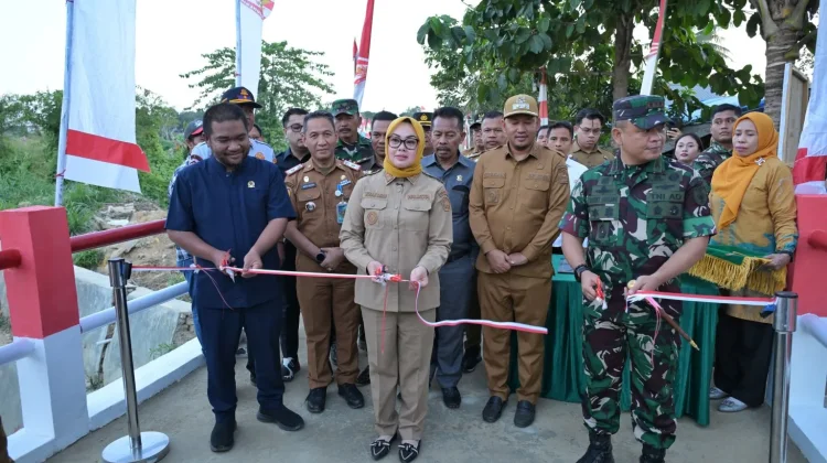 Dua Jembatan Garuda Kini Hubungkan Tiga Kelurahan di Kendari