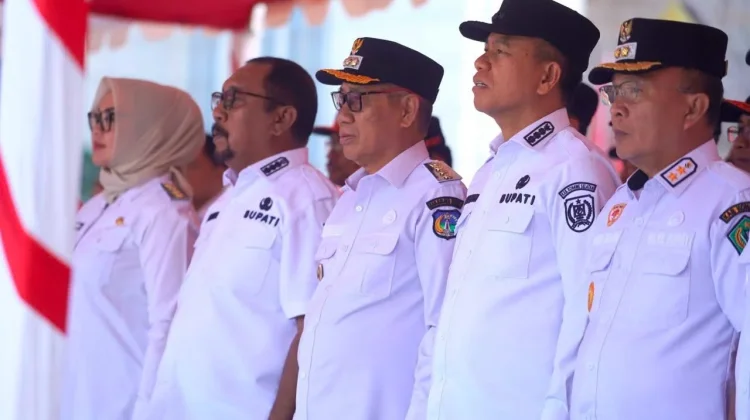 Plt Bupati Koltim Hadiri Apel Siaga Karhutla dan Kekeringan Sultra