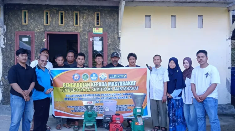 Teknologi Bioflok Tingkatkan Produksi Pakan Udang Vaname di Soropia