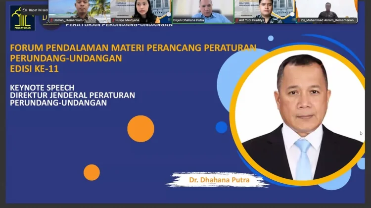 Kemenkum Sultra Ikuti Forum Materi Sanksi Administratif dan Ultimum Remedium