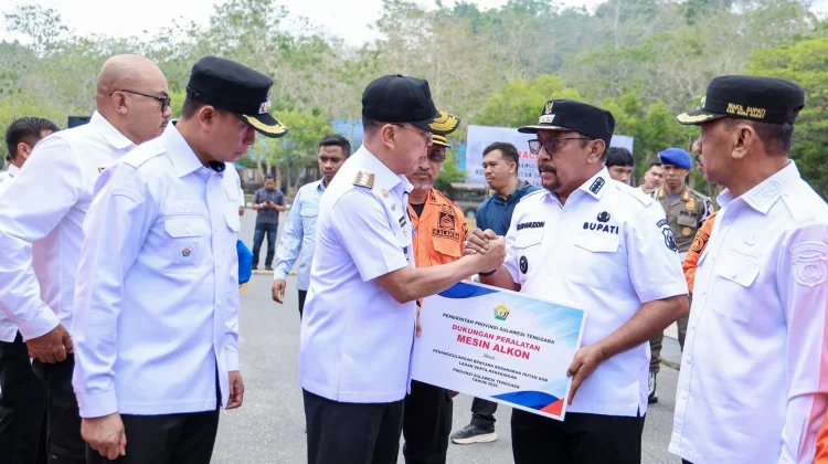 Hadapi Musim Kering, Pemprov Sultra Distribusikan 24 Mesin Alkon