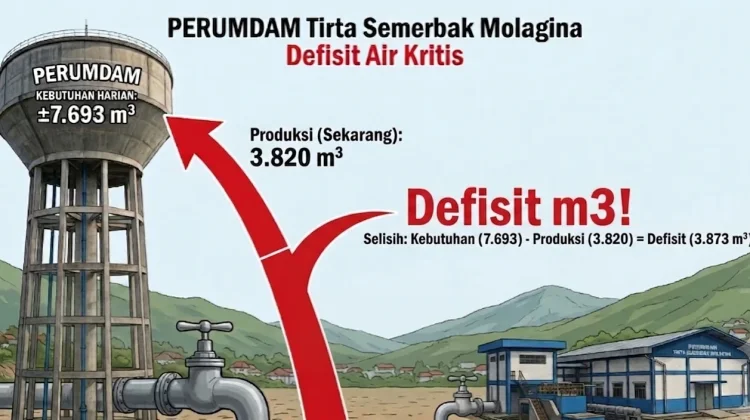 Selisih Kebutuhan dan Produksi Air Baubau Masih Timpang