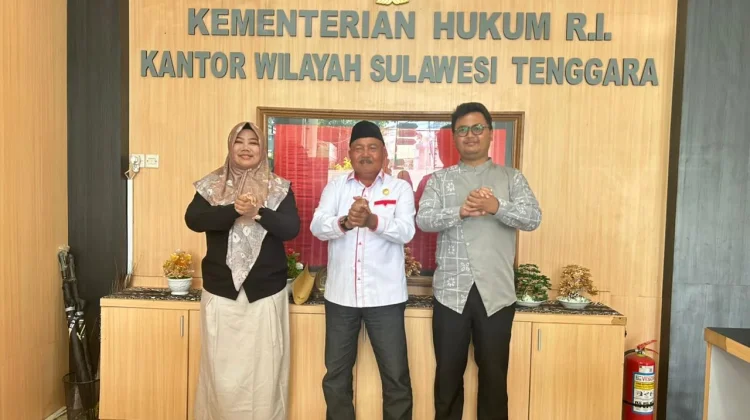 DPRD Kota Baubau Konsultasi ke Kanwil Kemenkum Sultra