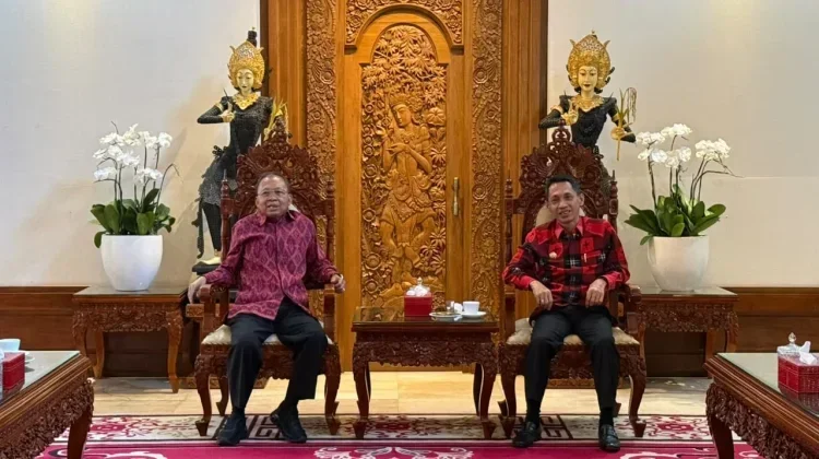 Intip Diskusi Gubernur Bali dengan Bupati Wakatobi
