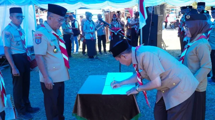 Kwartir Ranting Pramuka Konawe Perkuat Organisasi Dukung Pembangunan