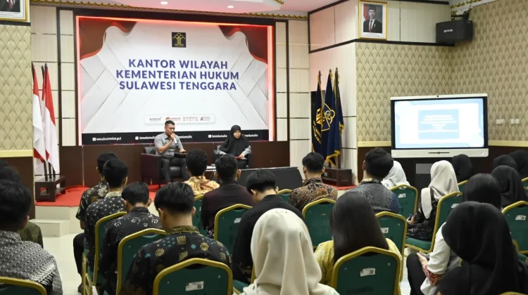Kemenkum Sultra Sosialisasikan Pencatatan Lagu dan/atau Musik Ber-PNBP Rp0