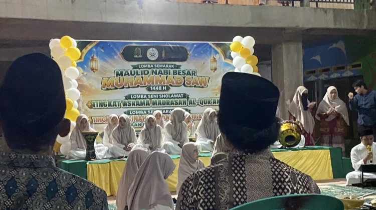 Pesantren Ummul Qurra Kendari Semarakkan Maulid dengan Lomba Seni Islami