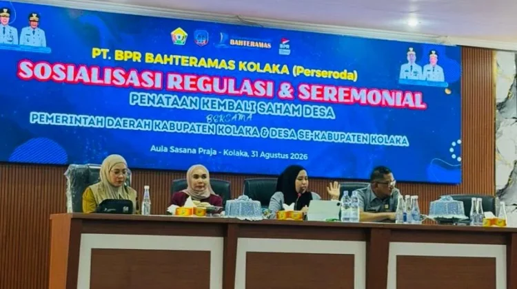Kanwil Kemenkum Sultra Jadi Narasumber Sosialisasi Penataan Ulang Saham Desa