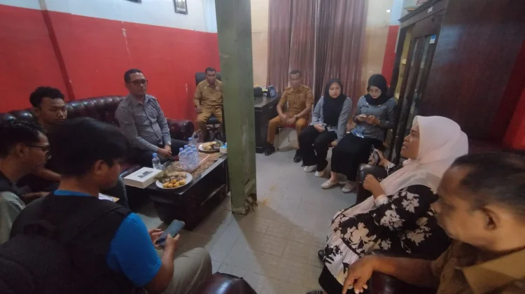 Kanwil Kemenkum Sultra Koordinasi Disperindag Buton tengah