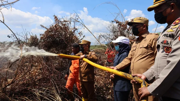 Bupati dan Forkopimda Koltim Perkuat Pencegahan Karhutla