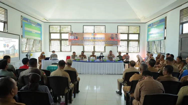 Koltim Siagakan Pompa Air di Desa Antisipasi Karhutla