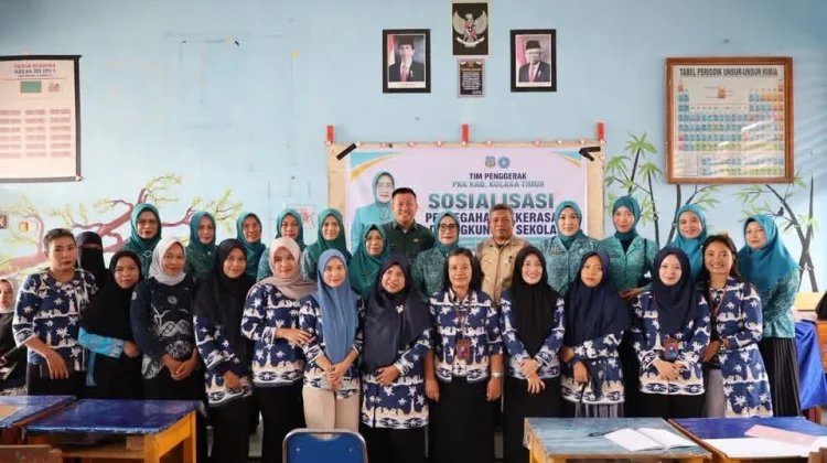 Tim Penggerak PKK Koltim Dorong Sekolah Ramah Anak Bebas Kekerasan