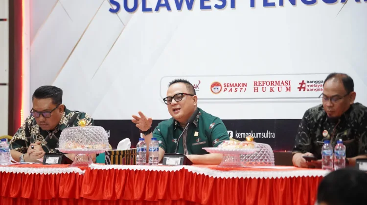 Kemenkum Sultra Gelar Diskusi Pelaksanaan Rencana Aksi dan Target Prioritas B09