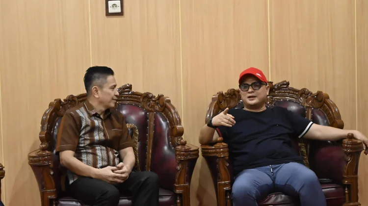 Kakanwil Kemenkum Sultra Terima Kunjungan General Manager Claro Hotel Kendari