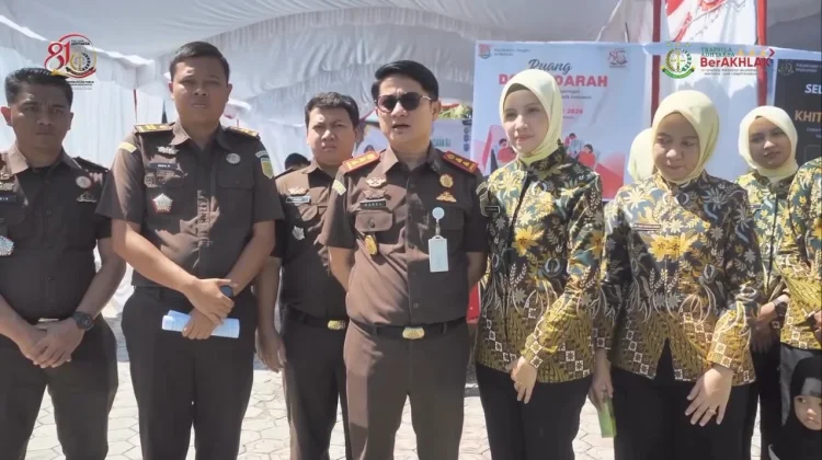 Tak Hanya Penegakan Hukum, Kejari Peduli Kesehatan Warga Wakatobi
