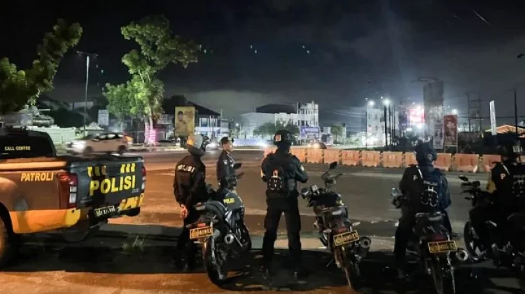 17 Motor Diduga Terlibat Balap Liar Diamankan Tim Patroli Polda Sultra
