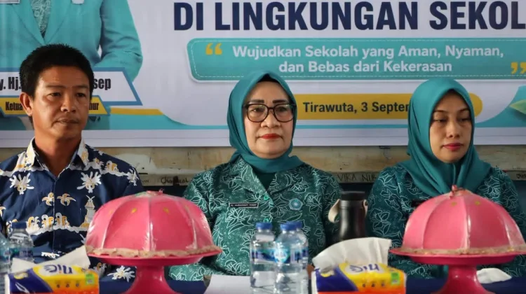 TP PKK Koltim Dorong Sekolah Aman dan Bebas Kekerasan