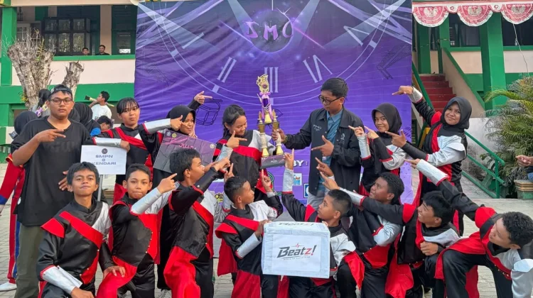 SMPN 8 Kendari Sabet Juara Drum Battle SMC Vol. 5
