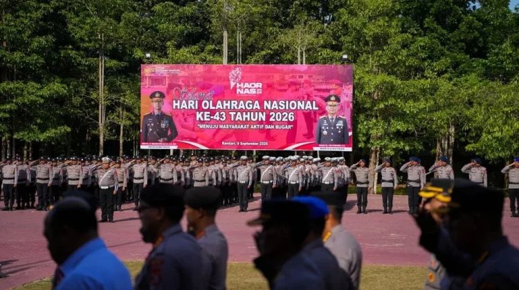 Haornas ke-43, Polda Sultra Dorong Masyarakat Aktif dan Bugar