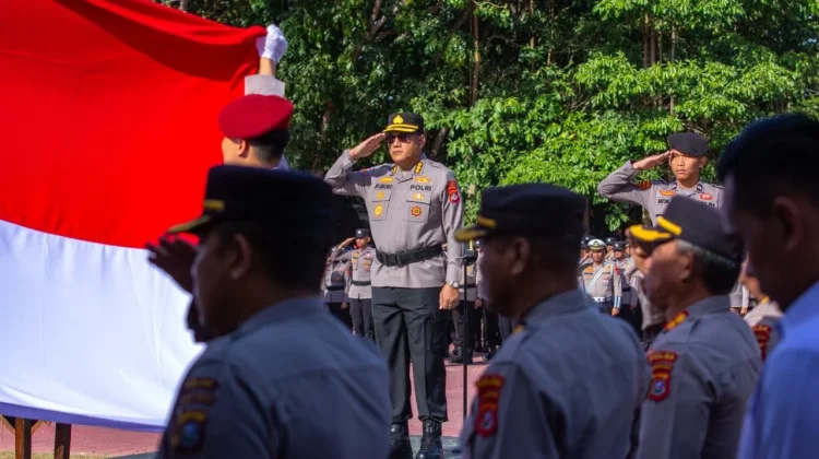 Upacara Haornas 2026 di Polda Sultra, Olahraga Pemersatu Bangsa