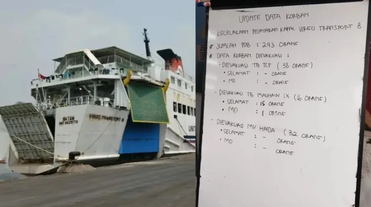 Tim SAR Bergerak Cari Penumpang Virgo Transport 8 di Laut Jawa