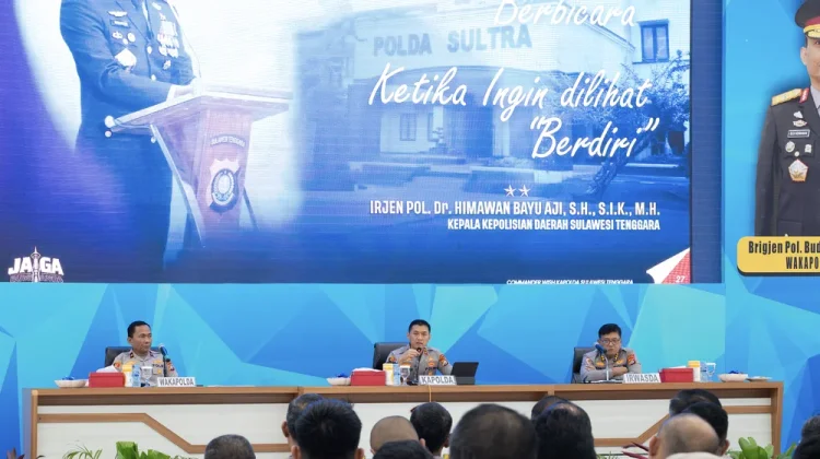 Commander Wish Kapolda Sultra: Jaga Bumi Anoa, Polisi Harus Bermanfaat