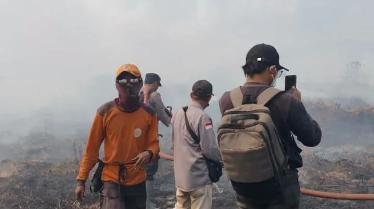 Dua Titik Karhutla di Koltim Masih Terbakar, Tim Gabungan Dikerahkan
