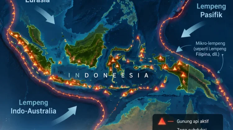 Indonesia, Negeri yang Berdiri di Atas Cincin Api