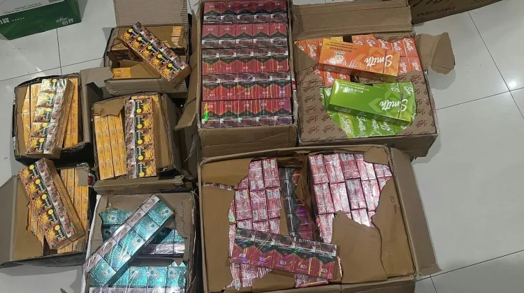 Bea Cukai Kendari Amankan 838.000 Batang Rokok Ilegal