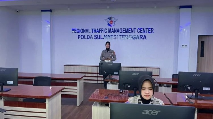 Traffic Update RRI Kendari, Arus Lalu Lintas Ramai Tetap Terkendali