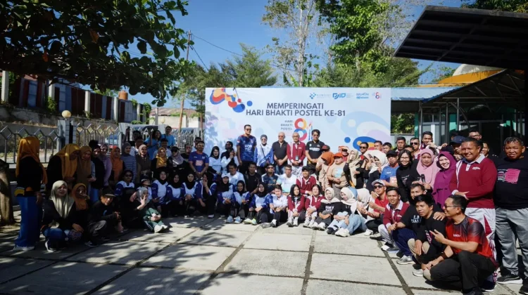 Hari Bhakti Postel ke-81, Balmon Kendari Gelar Kegiatan Olahraga dan Sosial